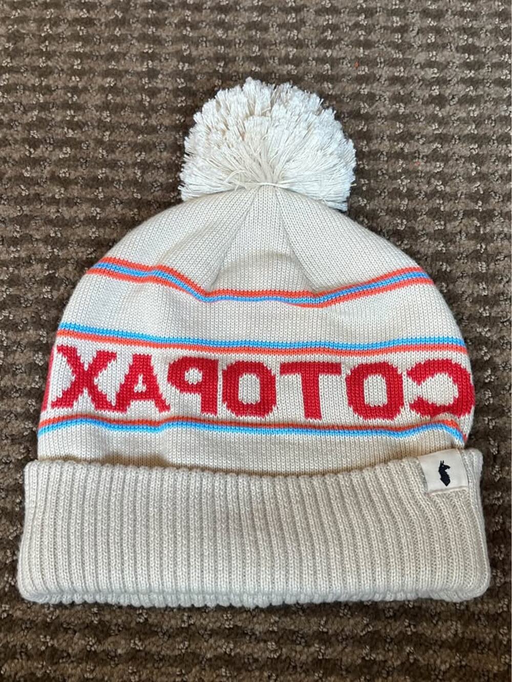 🔥🤍Cotopaxi Mirror print Cumbre Beanie. Unisex. OSFM. EUC!🤍🔥